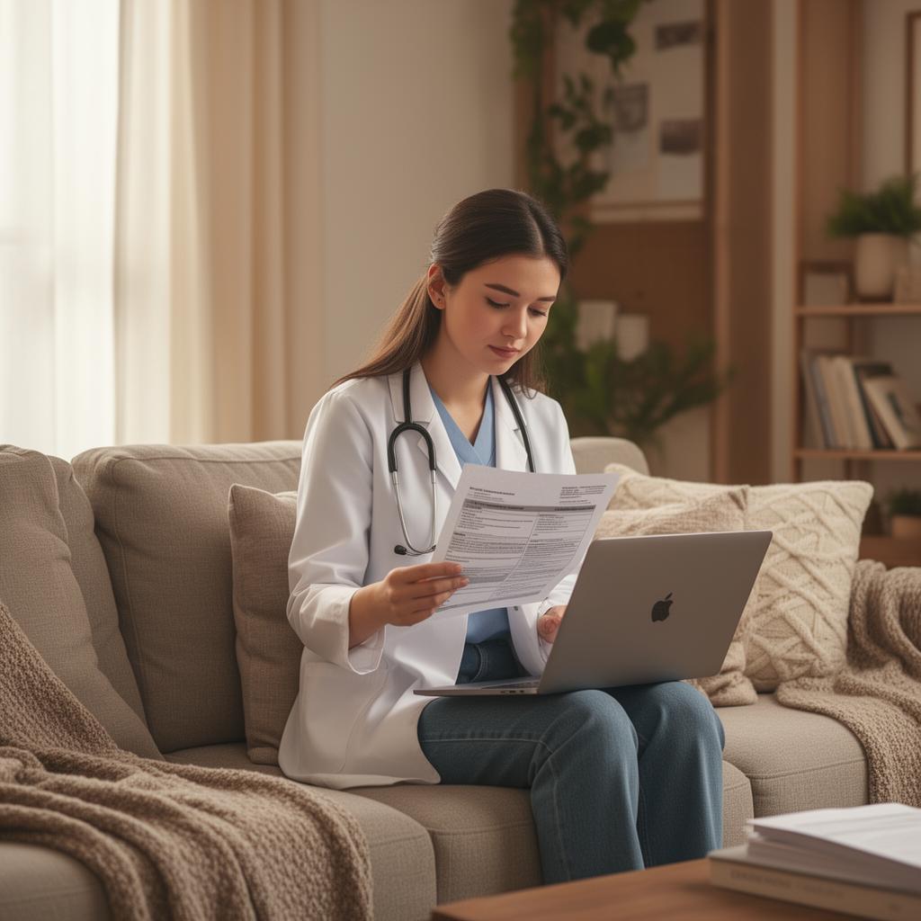 Dr. Priya Patel, Paediatric Registrar — Professional Medical Financial client