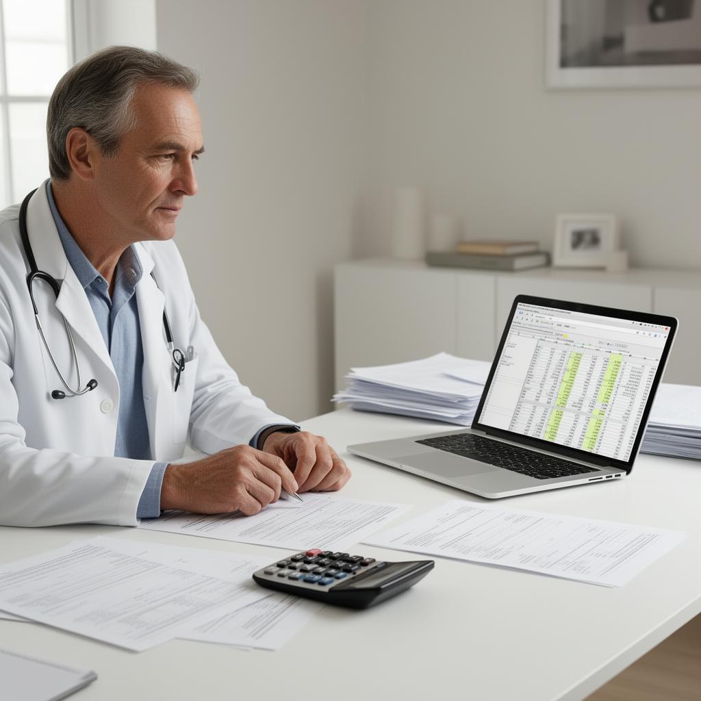 Mr. David Okonkwo, Surgical Registrar — Professional Medical Financial client